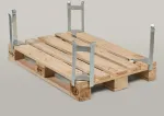 4 tarpiklių rinkinys palečių auk&scaron;čiui 400 mm, maksimali apkrova 1000 kg