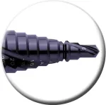 Exact 07033 pakopinis grąžtas, skersmuo 6&ndash;30 mm, spiralinė griovelis, Hss Tialn
