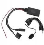 Automobilinis Bluetooth Aux-in adapteris su mikrofonu