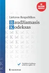 KNYGA Lietuvos Respublikos baudžiamasis kodeksas. Papildytas leidimas 2026 10 01