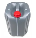 Plastikinis kanistras 20l pilkas vandeniui, skysčiui, talpa 20