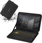 Smatree kietas ne&scaron;iojamojo kompiuterio dėklas, suderinamas su 15,6 colio Asus Tuf Gaming A15 (2023), Asus Tuf Gaming F15 (2022), Asus Tuf Gaming A16 Advantage Edition (2023), plonas ir atsparus smūgiams krep&scaron;ys