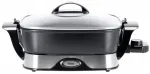 Elektrinė keptuvė, 1650W, 5.5L, juoda/sidabrinė, 555OV1010A, Oliver Voltz
