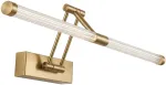 Lubinis &scaron;viestuvas Sieninis LED &scaron;viestuvas Linea, 60 cm, auksinis