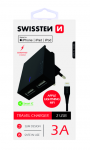 Swissten įkroviklis 2x USB-A 3 A (22046000)