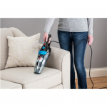 Dulkių siurblys Bissell | Vacuum Cleaner | Featherweight Pro Eco | Corded operating | Handstick and Handheld | 450 W | - V | Operating radius 6 m | Mėlyna/Titanium | Garantija 24 mėn. | Baterija warranty 24 mėn.