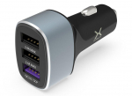Automobilinis įkroviklis KRUX 3x USB QC 3.0