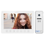 Orno Vaizdo domofono komplektas, ragelis, spalvotas, 7 colių LCD, OSD meniu, vartų valdymas, baltas NOVEO