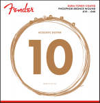 Stygos ak. gitarai Fender Phosphor Bronze Dura-Tone&reg; Coated 10-48