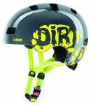&Scaron;almas Uvex Kid 3 dirtbike pilka-lime-55-58CM