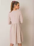 Rue Paris Suknelė-RV-SK-5889.41P-smėlio spalvos