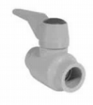 Detal-met Rutulinis vožtuvas PP 32mm ZK32
