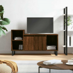 TV staliukas Televizoriaus spintelė, ruda ąžuolo, 100x35x55cm, mediena