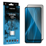 Apsauginis stiklas telefonui Xiaomi Poco X6 5G MyScreen Diamond Glass Edge Full Glue juodos spalvos kra&scaron;teliu