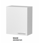 Extom Pakabinama spintelė Sidabrinis W4 40