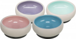Trixie Bowl, katei, keraminis, 0,3 l / o 11 cm, su guminiu pagrindu, įvairių spalvų