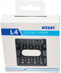Xtar Įkroviklis - R03/AAA R6/AA Li-ion/NiMH 4 Lizdai USB-C