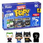 FUNKO Bitty POP! Figūrėlių rinkinys: DC, ~3 cm (4 vnt.)