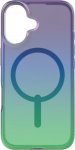 ZAGG Milan Snap Dėklas su MagSafe, skirtas iPhone 16 &ndash; žalia/violetinė