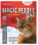 Magic Cat Placek Silikoninis smėlis kačių tualetui : MAGIC PEARLS Original, 7,6 l