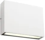 Sieninis &scaron;viestuvas 4,4W LED sieninis lauko &scaron;viestuvas KAMAL, baltas, 4000K, IP54, &scaron;viečia į vir&scaron;ų ir į apačią, 90378