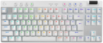 Klaviatūra Logitech G Pro X TKL Lightspeed Tactile Baltas