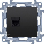 Kontakt Simon GN.1-KR.COMP.RJ45 CAT6 Juodas SIMON10
