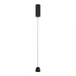 7W LED pakabinamas &scaron;viestuvas, juodas, 3000K, 24&deg;, su filtru nuo akinimo, 25137