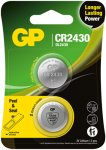 GP Battery GP - Ličio elementas CR2430, 3 V, su apsauginiu sandarikliu, 2 vnt. pakuotėje