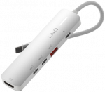 LINQ &ndash; 5in1 PRO 140W USB-C kelių prievadų &scaron;akotuvas