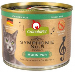 Fox4Pets Kačių Maistas - GRANATAPET Symphonie No.5 Vi&scaron;tienos Drėgnas Be Grūdų 200g