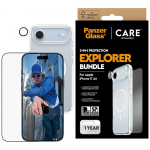 Panzer Glass &bdquo;CARE by PanzerGlass Flagship Explorer 3-in-1&ldquo; dėklas + stiklas + objektyvas, skirtas &bdquo;iPhone Air&ldquo;