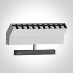 22W LED &scaron;viestuvas į magnetines sistemas MINI/MAXI/P&P, baltas, 3000/4000K, 48V, 38&deg;, DALI, 42106BL/W/V