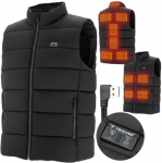 Elektrinė &scaron;ildoma unisex liemenė, M