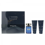 Set Rochas: L'Homme Rochas Eau De Toilette For Men, 100 ml + L'Homme Rochas Hydrating Du&scaron;o želė All Skin Types, 100 ml + L'Homme Rochas Hydrating After-Shave Balm, 100 ml