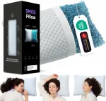 Ergonominė atminties putų pagalvė &bdquo;NOXNOX&reg; Spacepillow&ldquo;, 50&times;70 cm &ndash; reguliuojamo auk&scaron;čio ir mink&scaron;tumo