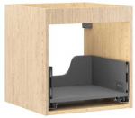 Praustuvo spintelės korpusas Mexen Box-A, 45 cm, 1 stalčius, Oak