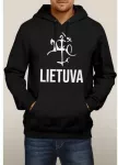 Superfanas Juodas Džemperis Su Dideliu Vyčiu, Dydžiai: XXL