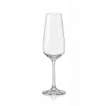 Crystalex Taurės &scaron;ampanui 190ml 6vnt, Giselle