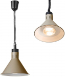 Hendi Kūginė pakabinama maisto &scaron;ildymo lempa, 275 mm skersmens, 250 W - smėlio spalvos