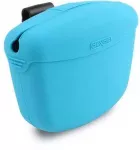 Dexas Pooch Pouch Silikoninis skanėstų laikiklis &ndash; Inovatyvus patogus dizainas, mėlynos spalvos