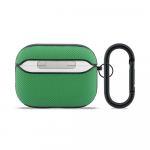 Lacoste Petit Pique Croc Logo Patch dėklas skirtas AirPods Pro 3 Žalias