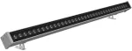 36W LED linijinis fasado &scaron;viestuvas WALLWASHER, aliuminio sp., 3000K, 30&deg;, 1000mm, IP66