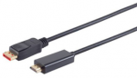 Kabelis Brackton DisplayPort v1.4 - HDMI v2.0 4K 60Hz 5m