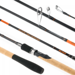 Universalus Spiningas AKARA Juodas Hunter 2-jų Dalių, Ilgis 2.70m, Testas 28-80g