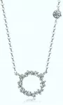 Sidabrinis kaklo papuo&scaron;alas Crown