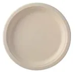 Multi Lėk&scaron;tė Verive i&scaron; cukranendrių i&scaron;spaudų &Oslash;18 x H1,3 cm natūrali, 125 vnt./pak.