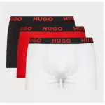 Hugo Boss Vyri&scaron;ki Tamprūs Bokseriai, 3 vnt. pakuotė - 10241868-972