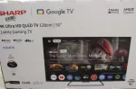 Televizorius Sharp Smart TV 50HR7265E 50 126 cm 4K UHD (2160p) Google TV PAŽEISTA PAKUOTĖ USED 50HR7265ESO (2000001429266)