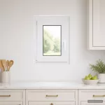 Požeminio lango RISOR 40 x 55 cm PVC ir stiklas